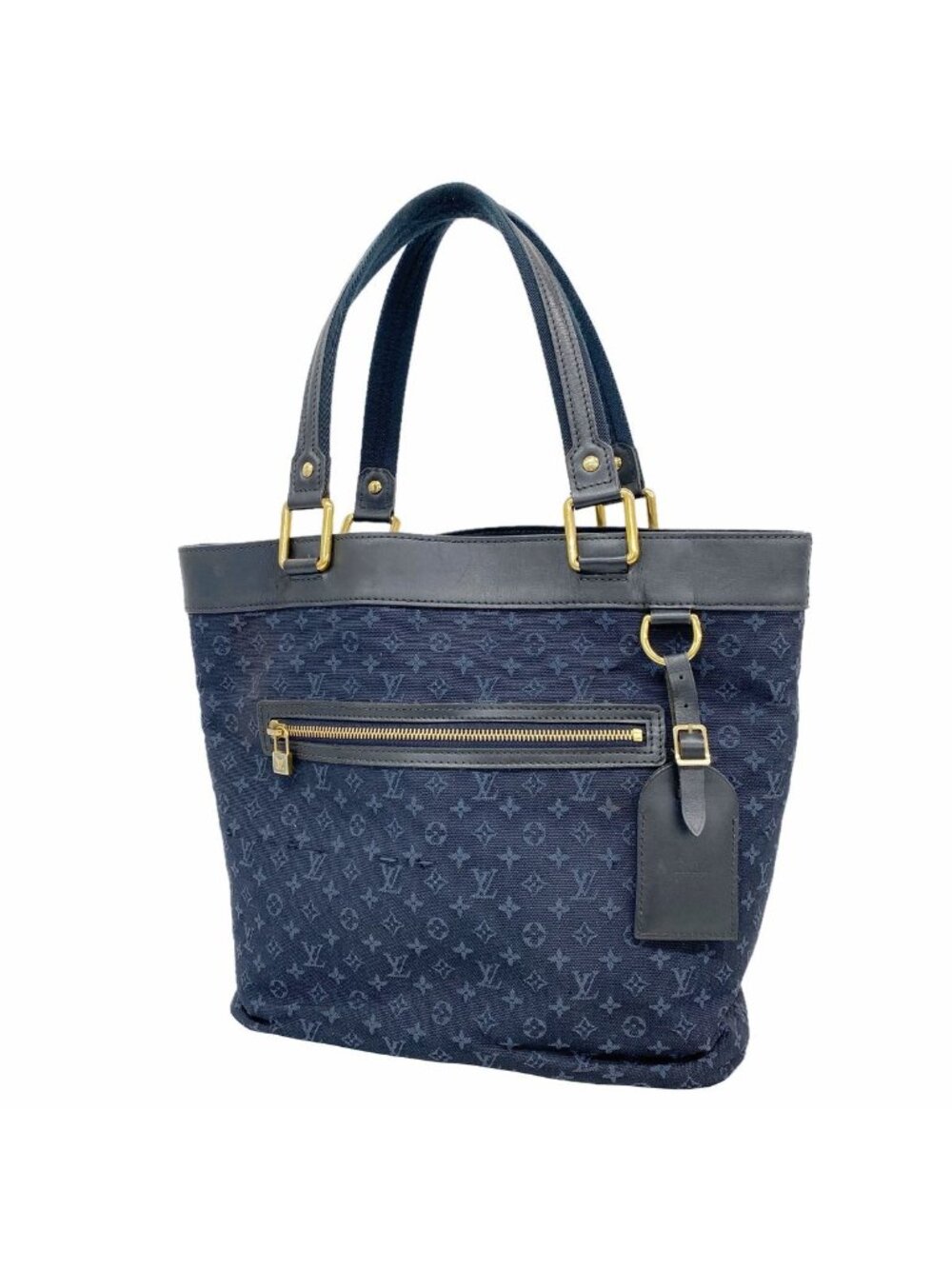 Louis Vuitton Tote Monogram Mini Lucille GM Blue